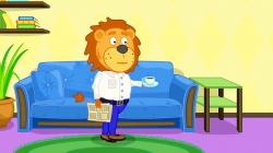 انیمیشن خانواده شیر قسمت 13 - lion family